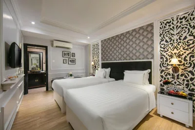 Superior-kamer met 2 aparte bedden — Lavender Central Hotel & Spa Hanoi